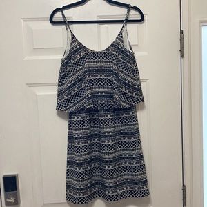 Charming Charlie Dress Small Black White